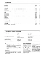 Preview for 2 page of Zanussi TD514 Instruction Booklet