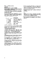 Preview for 6 page of Zanussi TD525 Instruction Booklet