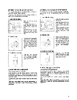 Preview for 9 page of Zanussi TD525 Instruction Booklet