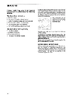 Preview for 12 page of Zanussi TD525 Instruction Booklet