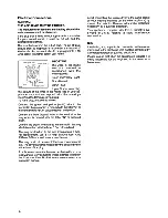 Preview for 6 page of Zanussi TD530 Instruction Booklet