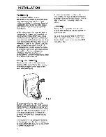 Preview for 6 page of Zanussi TD62 Instruction Booklet