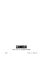 Preview for 16 page of Zanussi TD62 Instruction Booklet