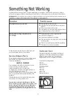 Предварительный просмотр 11 страницы Zanussi TDS 280 W Instruction Booklet