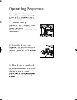 Preview for 8 page of Zanussi TDS 281 W Instruction Booklet