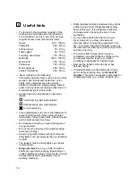 Preview for 12 page of Zanussi TDS 302T Instruction Booklet