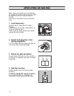 Предварительный просмотр 12 страницы Zanussi TDS 333 E Instruction Booklet