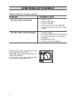 Preview for 14 page of Zanussi TDS 473E Instruction Booklet