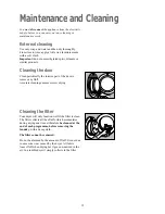 Preview for 12 page of Zanussi TDS 483 EW Instruction Booklet