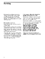 Preview for 16 page of Zanussi TE 301/A Instructions For Use And Care Manual