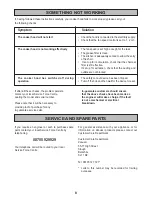 Preview for 8 page of Zanussi TH 500 Instruction Booklet