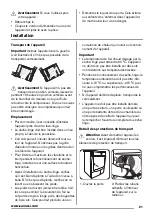 Preview for 21 page of Zanussi THE4750 User Manual