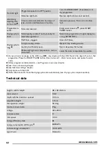 Preview for 62 page of Zanussi THE4750 User Manual