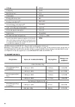 Preview for 58 page of Zanussi THE7050 User Manual