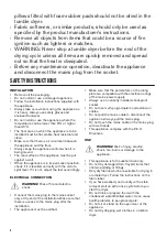 Предварительный просмотр 4 страницы Zanussi THE7051 User Manual