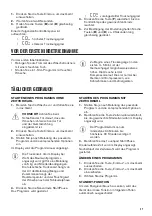 Preview for 27 page of Zanussi THE8051 User Manual