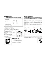 Предварительный просмотр 2 страницы Zanussi TJ 1274 H Instruction Manual