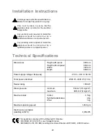 Preview for 19 page of Zanussi TJS1397W Instruction Booklet