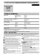 Zanussi TL 522 C Instruction Book preview