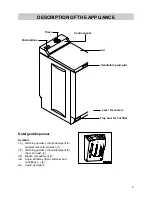 Предварительный просмотр 5 страницы Zanussi TL 553 C Instruction Manual