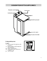 Предварительный просмотр 5 страницы Zanussi TL 653 C Instruction Manual