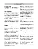 Предварительный просмотр 11 страницы Zanussi TL 653 C Instruction Manual