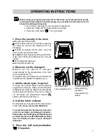 Предварительный просмотр 7 страницы Zanussi TLS 592 C1 Instruction Manual