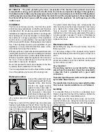 Preview for 2 page of Zanussi TS653 Instruction Book