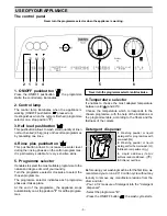 Предварительный просмотр 3 страницы Zanussi TS653 Instruction Book