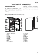 Предварительный просмотр 5 страницы Zanussi TT 160 Series Instruction Book