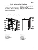 Предварительный просмотр 5 страницы Zanussi TTI 160 C Instruction Book