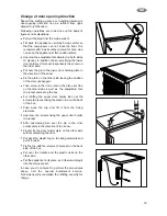 Предварительный просмотр 11 страницы Zanussi TTI 160 C Instruction Book