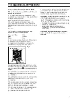 Предварительный просмотр 7 страницы Zanussi U01110 ZFC 102 Instruction Booklet