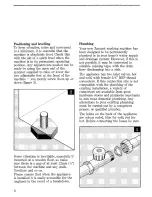 Предварительный просмотр 8 страницы Zanussi U04229 WDT 1055 Instructions For Use And Care Manual