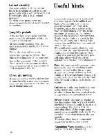 Preview for 16 page of Zanussi U05019 ID 503 Instructions For Use And Care Manual