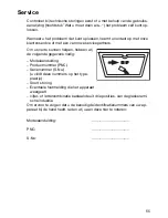 Preview for 55 page of Zanussi U31219 ZVM 640 N/X Installation And Operating Instructions Manual