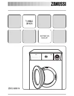 Zanussi U33109 ZDE 26000 W Instruction Booklet preview