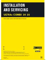 Zanussi ULTRA COMBI 30 Installation And Servicing preview