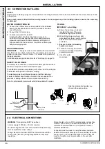 Preview for 28 page of Zanussi ULTRA SYSTEM 15 Installation And Servicing