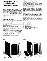 Preview for 18 page of Zanussi VC 40 Instructions For The Use And Care