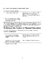 Preview for 19 page of Zanussi VC5516 Instructions For The Use And Care