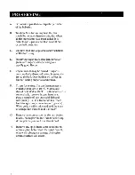 Preview for 10 page of Zanussi VCH 5005 RZ Instruction Booklet