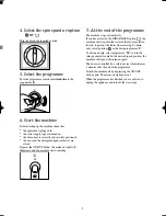 Preview for 9 page of Zanussi W 1042 W Instruction Booklet