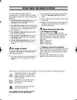 Preview for 2 page of Zanussi W802 Instruction Booklet