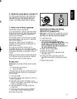 Preview for 17 page of Zanussi W802 Instruction Booklet