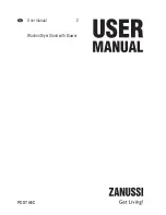 Zanussi Washer/Dryer User Manual preview