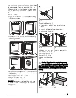 Preview for 5 page of Zanussi Washer/Dryer User Manual