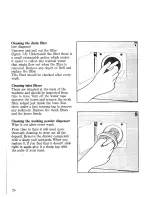 Предварительный просмотр 26 страницы Zanussi WD 1015 M Instructions For Use And Care Manual