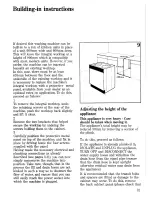 Предварительный просмотр 31 страницы Zanussi WD 1015 M Instructions For Use And Care Manual