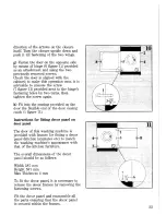 Предварительный просмотр 33 страницы Zanussi WD 1015 M Instructions For Use And Care Manual